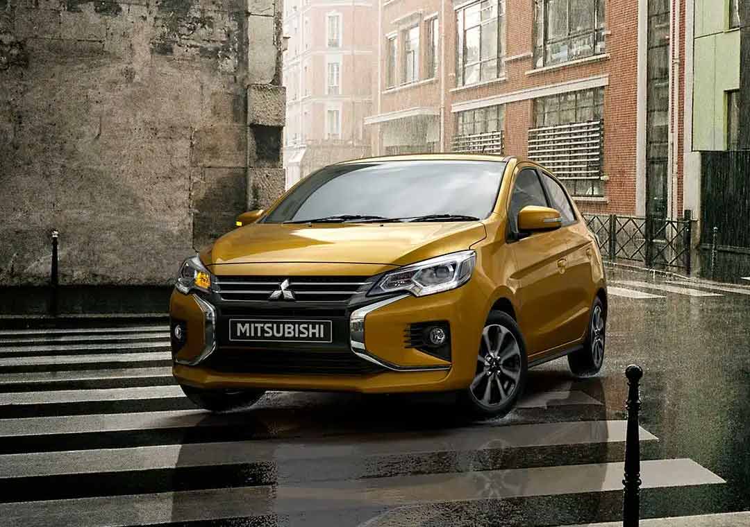 Mirage exterior rainy street